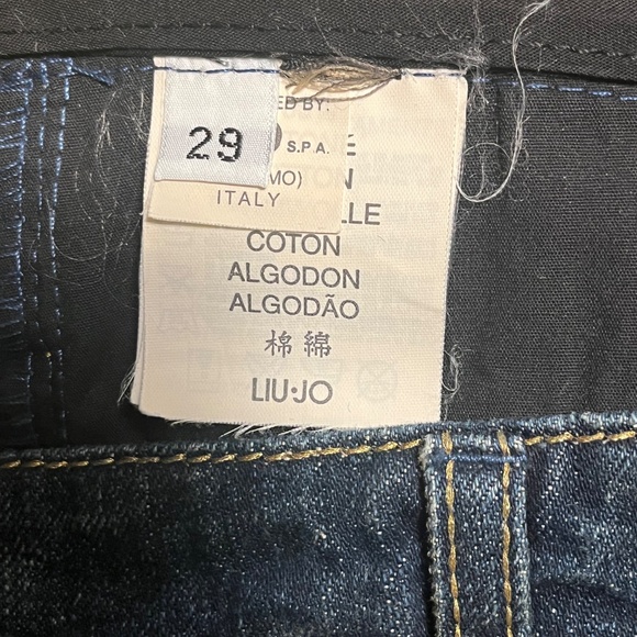 LIU •JO Denim Skirt Size Small - Picture 6 of 6